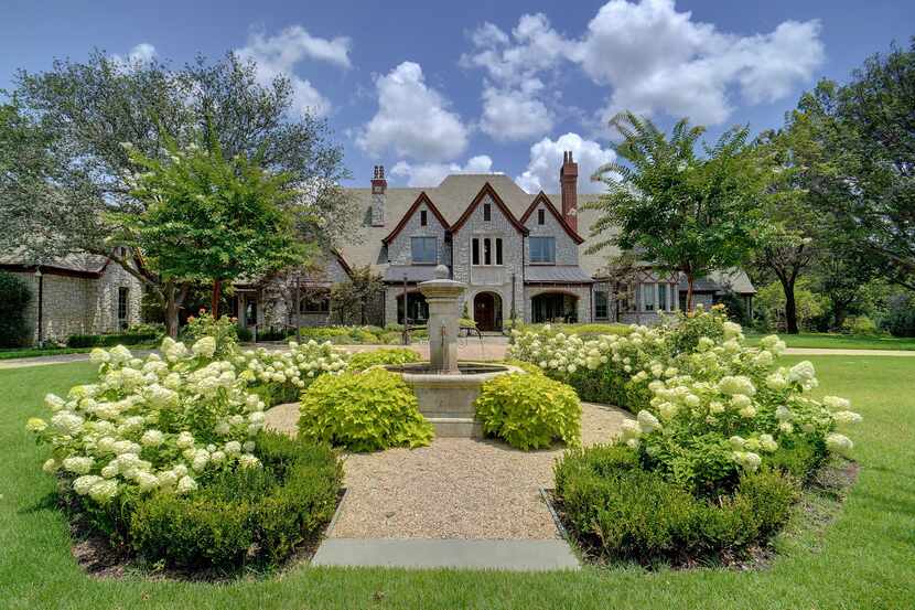 The home at 6401 Westcoat Drive in Colleyville sits on approximately 10 acres.