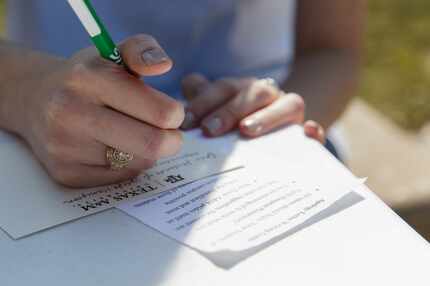 In February, 2016, Texas A&M students wrote thousands of apology letters to Dallas high...