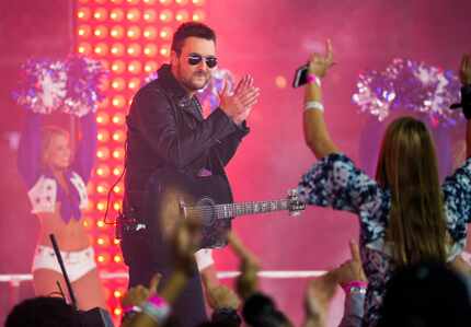 Let's call it like it is: Eric Church's  performance during the halftime show of the Dallas...