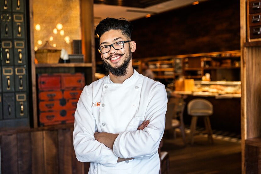 Calvin Pravongviengkham, 23, cook at Uchi