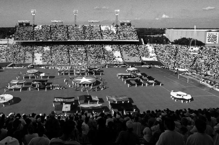  El estadio Cotton Bowl que albergó varios patidos del Mundial 94. El 17 de junio, España...