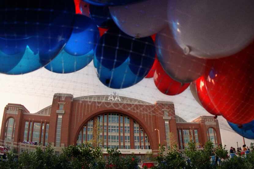 American Airlines Center in downtown Dallas is expected to offer room for social distancing.