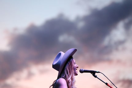 Margo Price performs at the Toyota Texas Music Revolution at Oak Point Park in Plano, Texas...