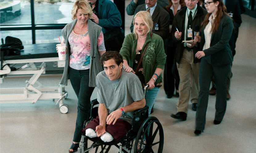 An image released by Roadside Attractions shows Jake Gyllenhaal in a scene from "Stronger." 