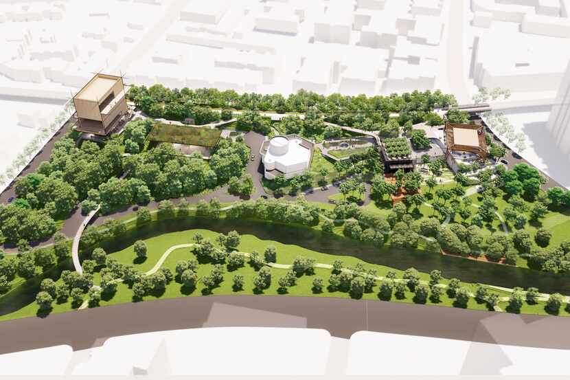 The master plan to revitalize the Kalita Humphreys Theater and redevelop the surrounding...