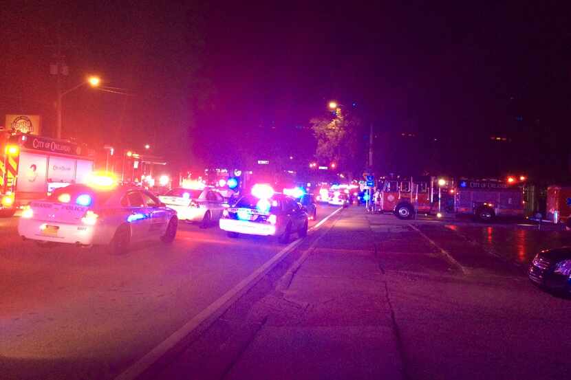  Orlando police swarmed to a gay nightclub after a mass shooting was reported there early...