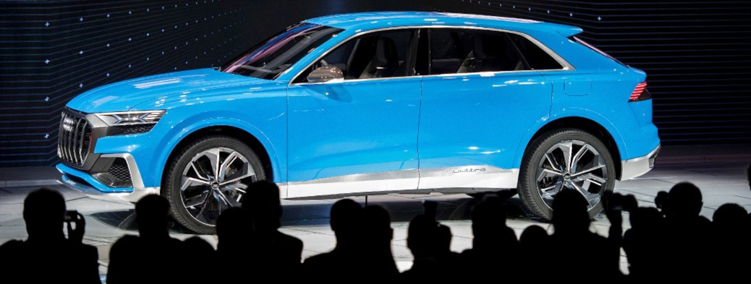 The Audi Q8 concept SUV is unveiled during the 2017 North American International Auto Show...