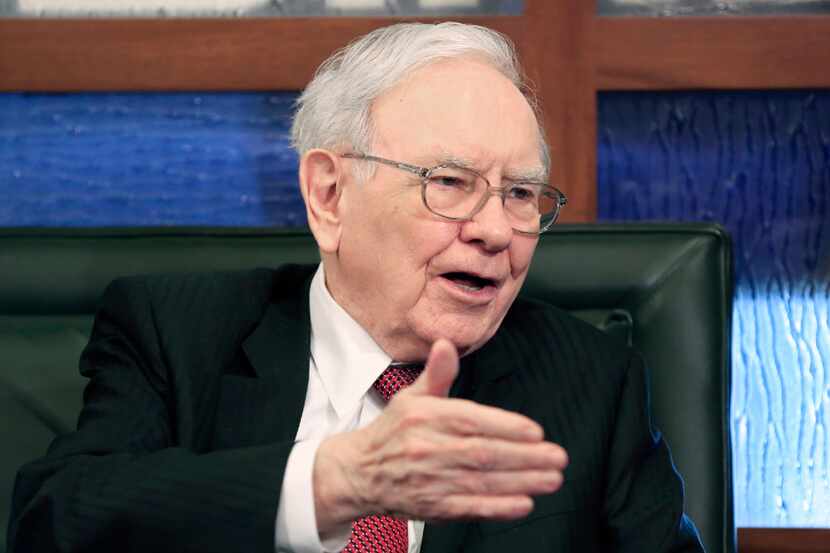 FILE - In this Monday, May 4, 2015, file photo, Berkshire Hathaway Chairman and CEO Warren...
