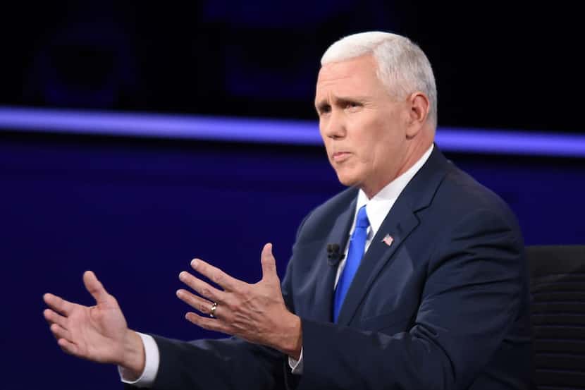 Many Hispanics were upset by Republican Mike Pence's remark to Tim Kaine in the vice...
