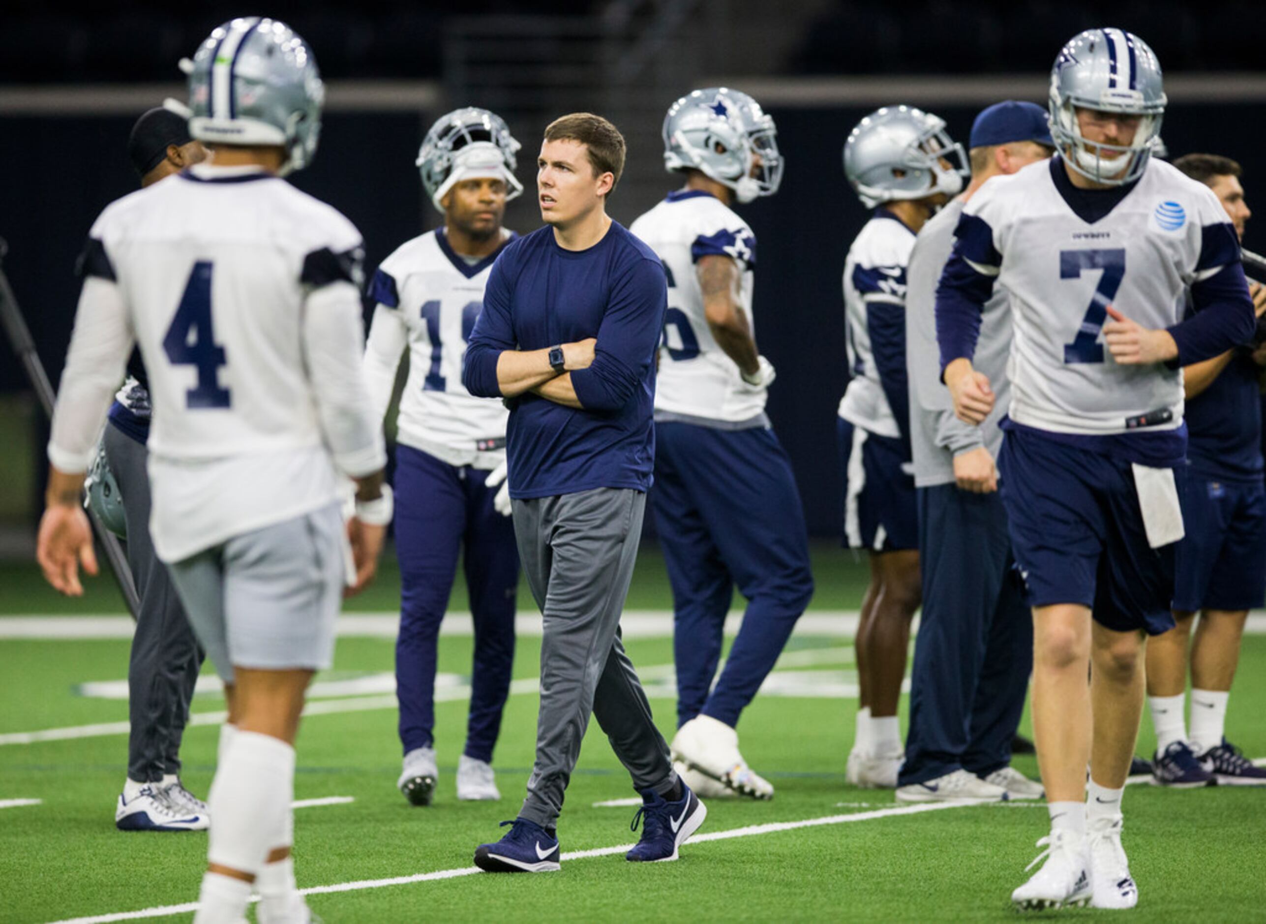 PHOTOS: Randall Cobb, Dak, Zeke, Amari and more at first day of OTAs for  the Dallas Cowboys