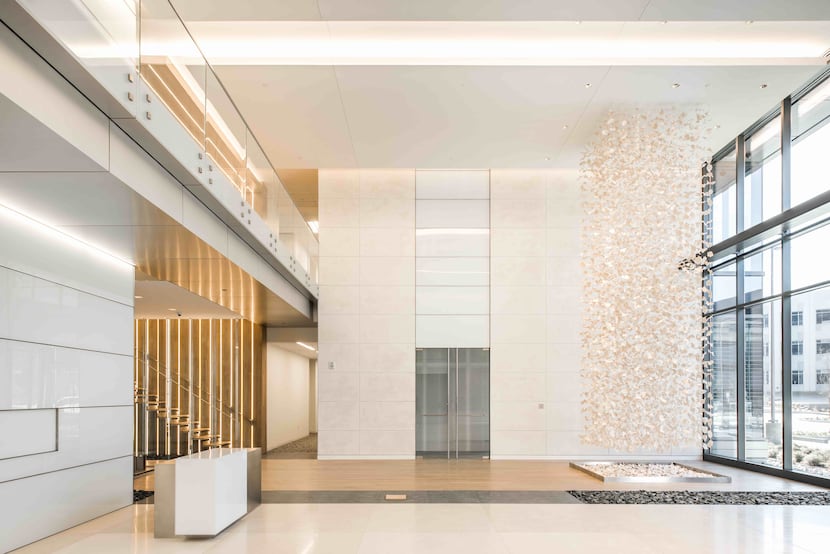 The 3201 Dallas Parkway tower has 300,000 square feet of office space.