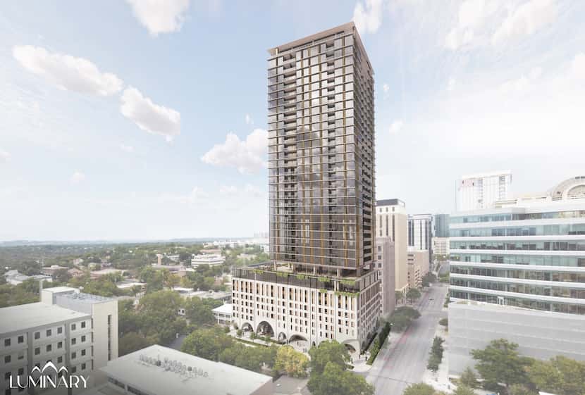 Northland Living's planned Austin condo tower will include 286 residential units....