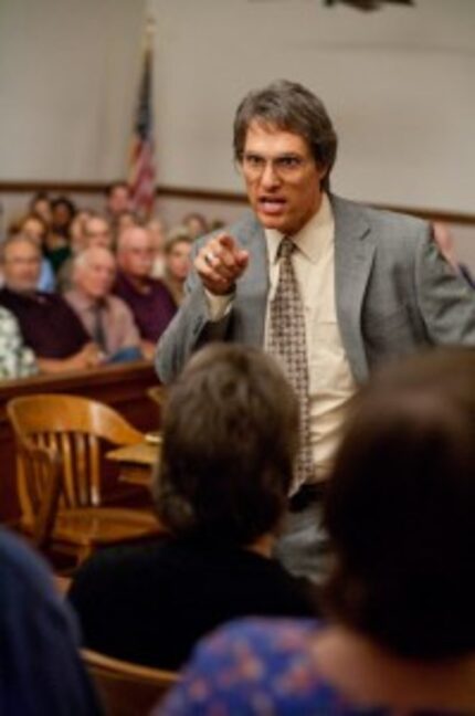  Matthew McConaughey portrays Danny Buck Davidson in a scene from "Bernie." (Millennium...