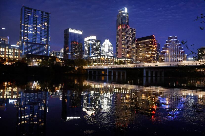 Austin is giving Houston a run for the money when it comes to tall towers. (Tom Fox/The...