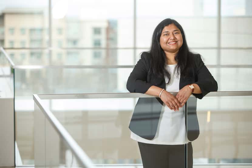 Shalini Prasad, a professor of bioengineering at UT Dallas and a research collaborator for...