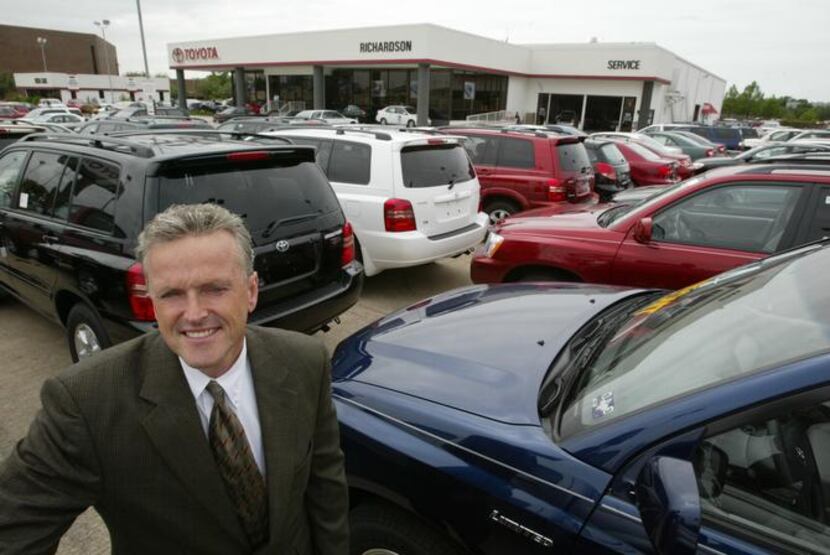 
Steve Grogean of Toyota of Richardson is eager to talk to executives and ask questions...