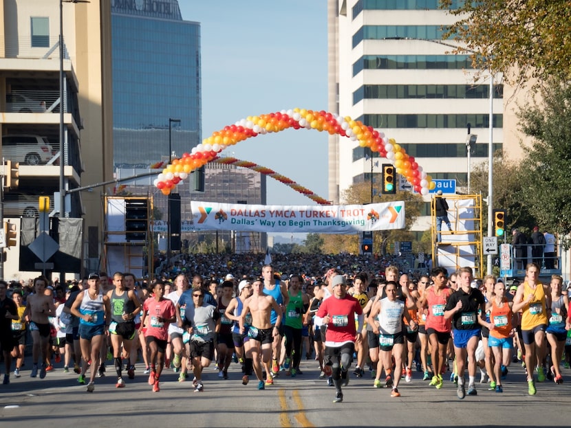 YMCA Turkey Trot race