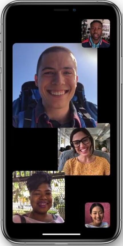 Group Facetime, coming later this fall, will let you video chat with up to 32 people.