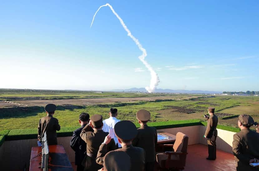 This undated picture released from North Korea's official Korean Central News Agency on May...
