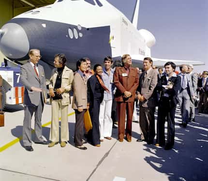 In 1976, NASA's space shuttle Enterprise rolled out of the Palmdale manufacturing facilities...