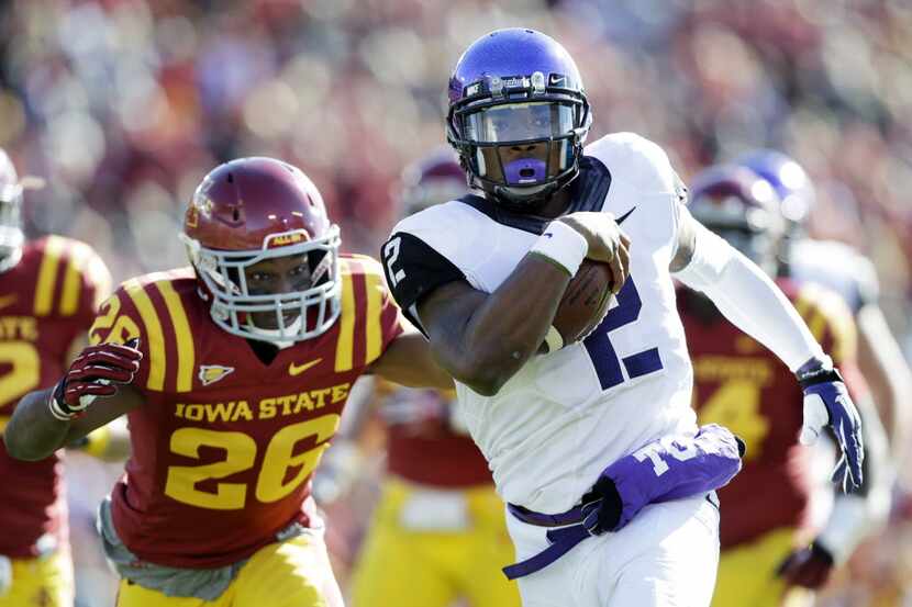 TCU quarterback Trevone Boykin can do it all. Baylor's defense will have to key in on him to...