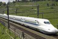 The model n700 bullet train that now operates in Japan. Regional transportation planners...