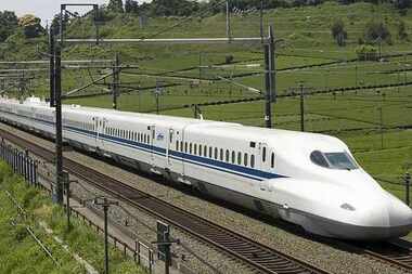 The model n700 bullet train that now operates in Japan. Regional transportation planners...