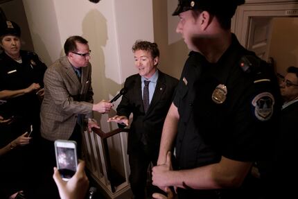 Sen. Rand Paul, R-Ky., blasted House Republican leaders, saying they're keeping their...
