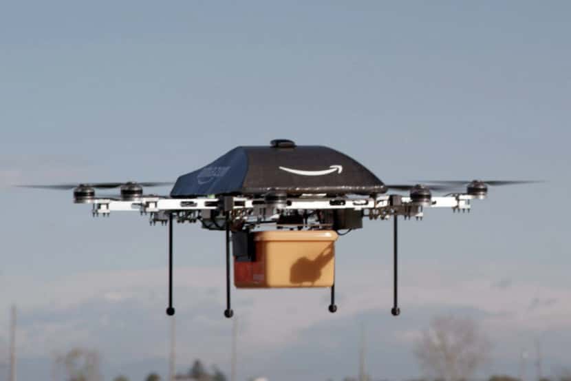 Both Amazon and Walmart are trying to make drone deliveries a thing.