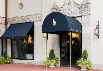 This is the exterior of the former Ralph Lauren store, which closed in February and moved...