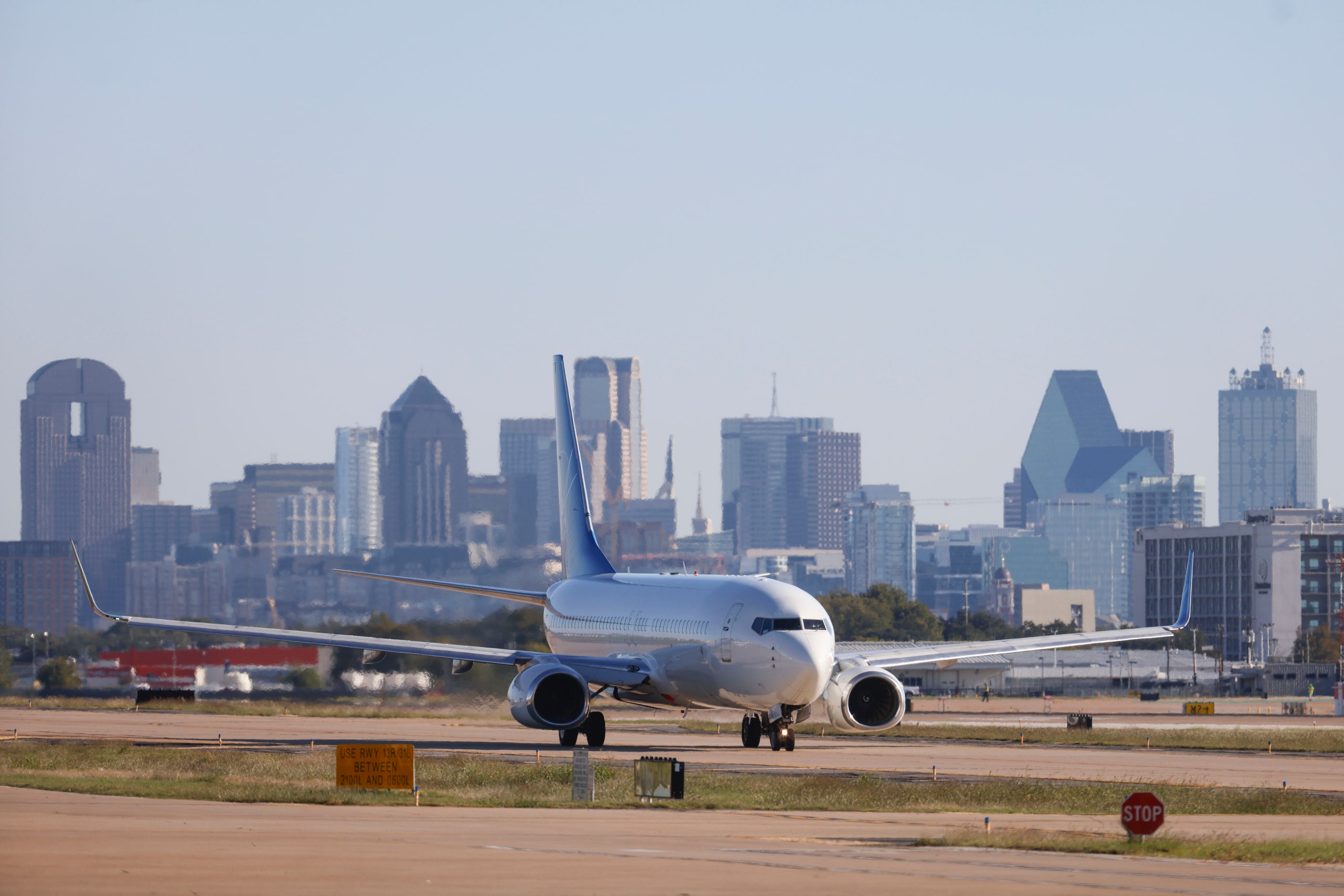 Texas Rangers players return home at Dallas Love Field following their first-ever World...