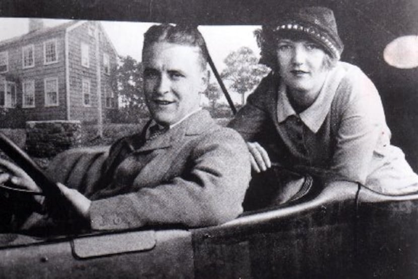 F. Scott and Zelda Fitzgerald on their honeymoon (ca. 1920) 
