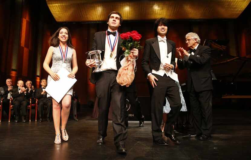 Van Cliburn International Piano Competition winners Beatrice Rana, 20, of Italy (Silver...