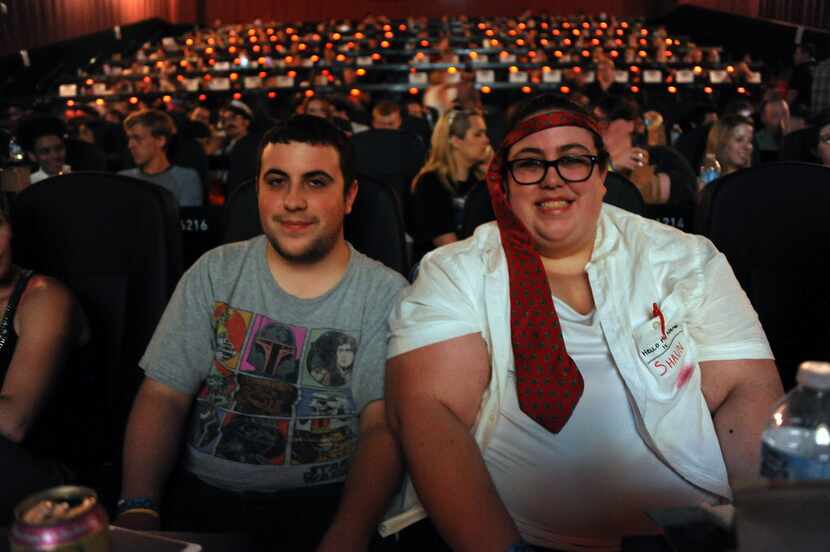 Brother and sister Nick and Katie Montgomery had front-row seats for the screening of "The...