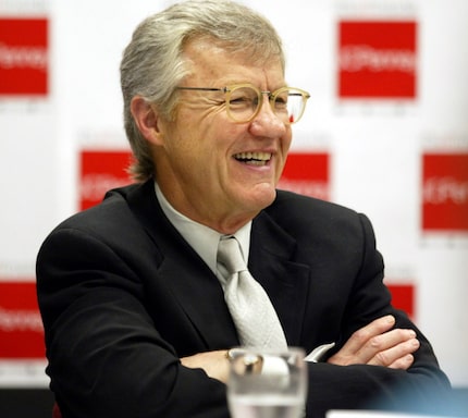  Former J.C. Penney chairman and CEO Allen Questrom at Penney's Plano headquarters in 2004. 