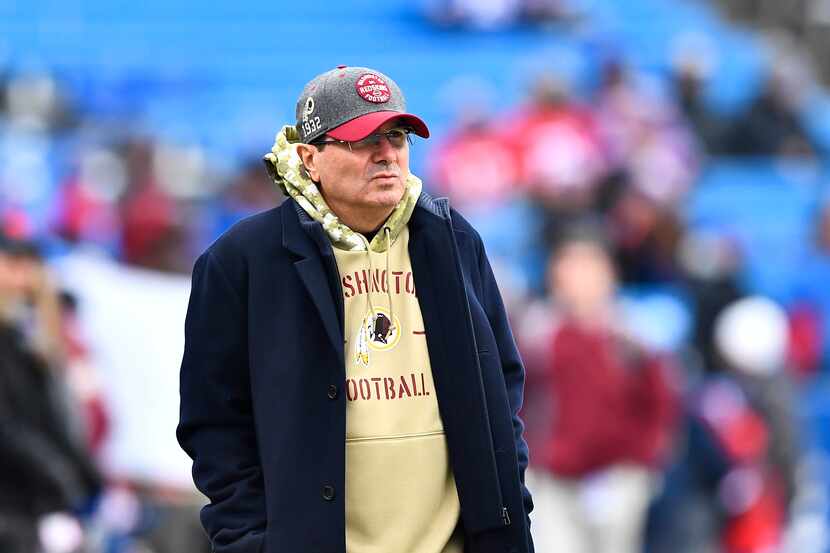 Washington Redskins owner Daniel Snyder is shown before an NFL football game against the...