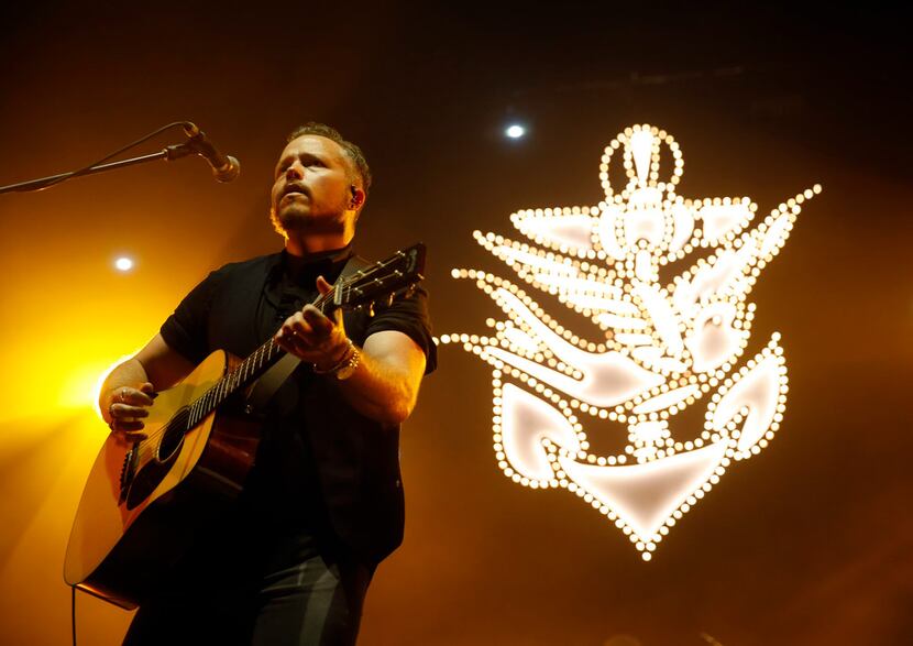 Jason Isbell performs at Toyota Music Factory in Irving, Texas, on Thursday, June 27, 2019.