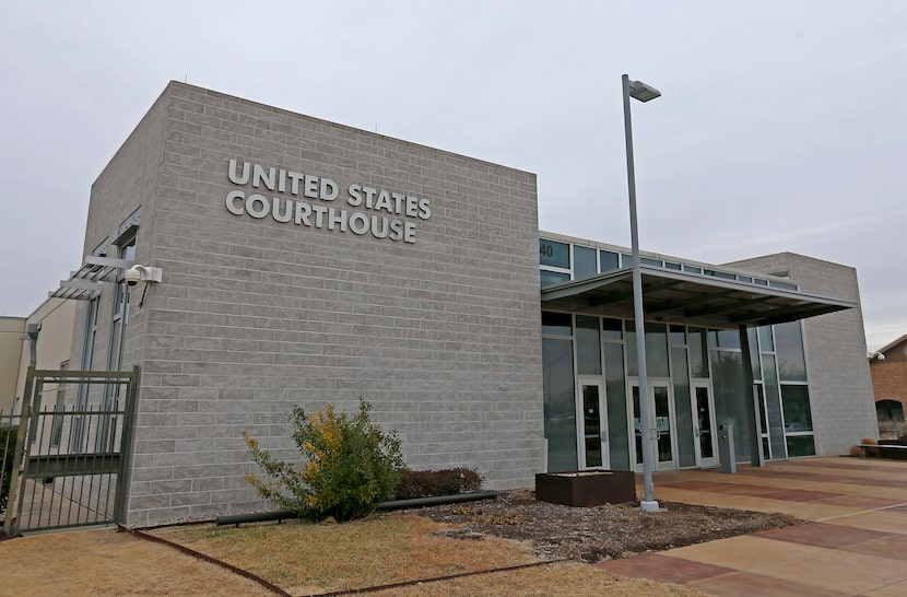 Security was tight at the U.S. Courthouse in Plano, where multiple former leaders of the...