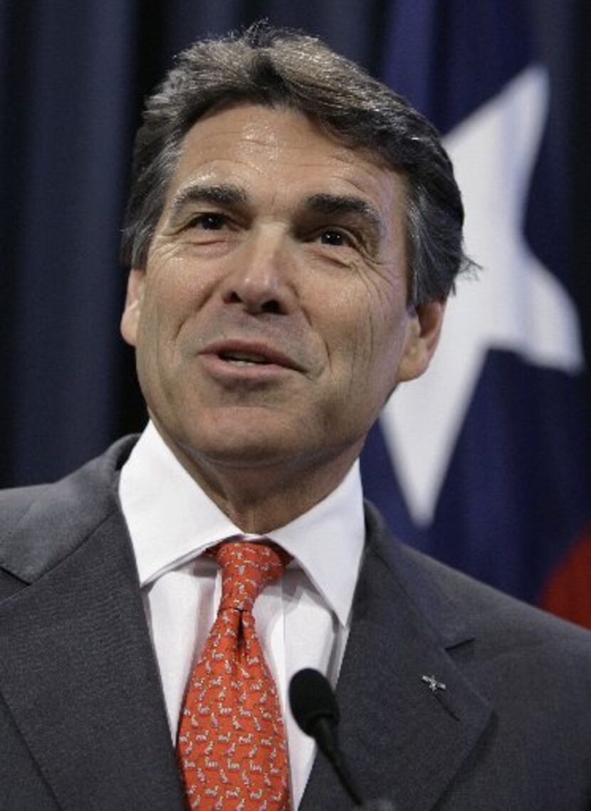 
Rick Perry, speaking at Iowa Freedom Summit, drew applause when he declared: “If Washington...