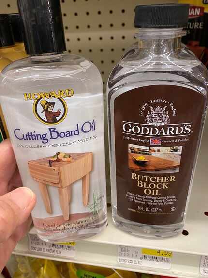 Food-grade mineral oil can be used to treat cutting boards and other bamboo and wooden...
