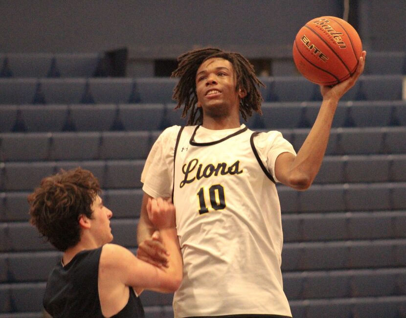 Plano Prestonwood junior Jalen Shelley (right) is a four-star recruit, and transferred in...