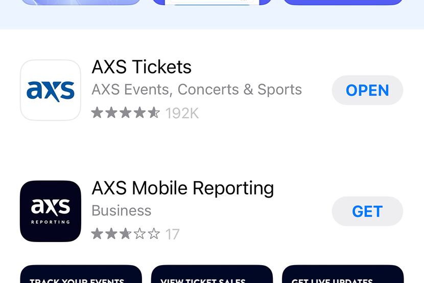 If you search "AXS" in the iOS App Store, you’ll see two apps: one called "AXS Tickets" and...