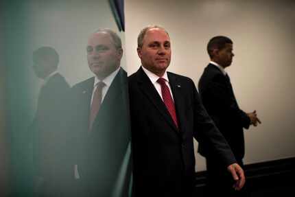 Steve Scalise, R-La., became House majority whip in 2014 after winning a Republican caucus...