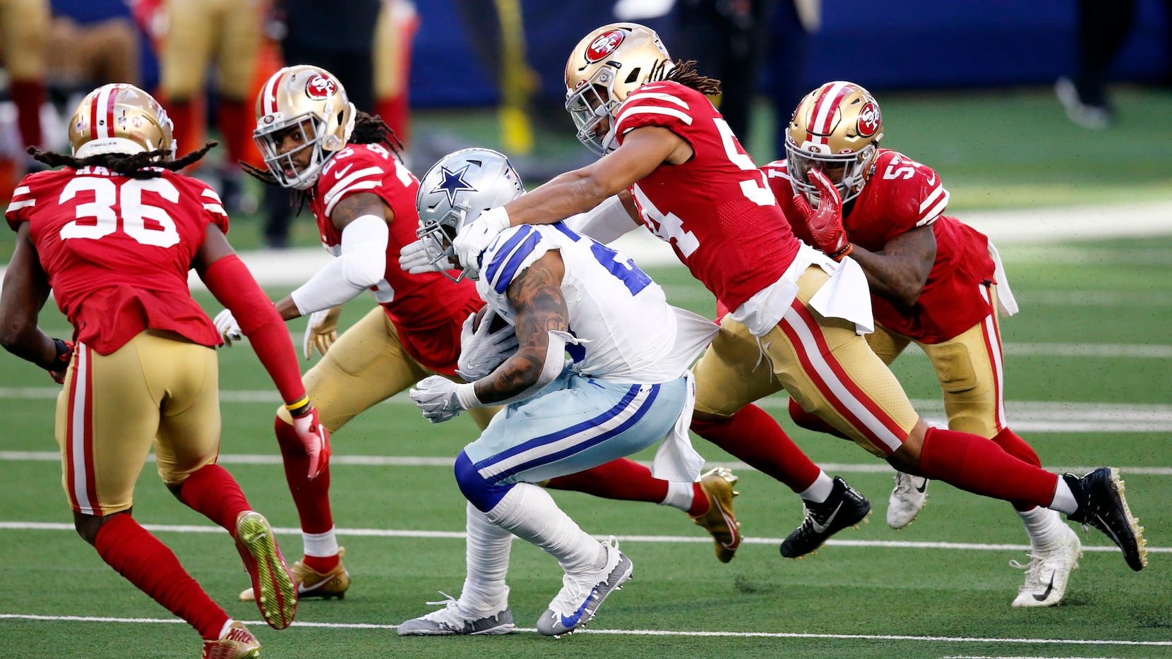 49ers vs. Cowboys inactives: Who is not playing for San Francisco