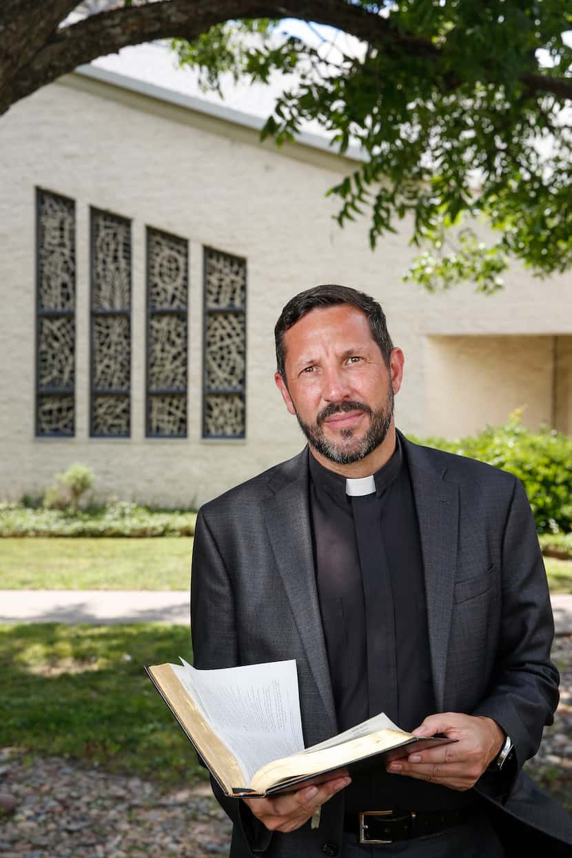 The Rev. Neil Thomas  at Cathedral of Hope on Thursday, June 4, 2020 in Dallas. 
Matthew...