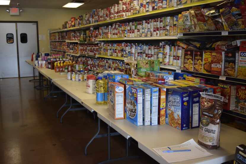 Frisco Family Services received more than 20,400 pounds of food during its annual Feed...