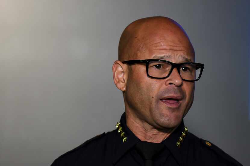 Dallas Police Chief Eddie García defended a new system the department tentatively plans to...