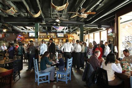 Here's a look inside Twisted Root Burger Co. in Deep Ellum, which regularly sees long lines...