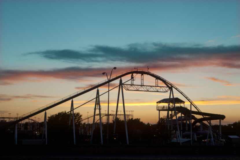 Wonderland Amusement Park in Amarillo.  Photographed  on May 3, 2012.