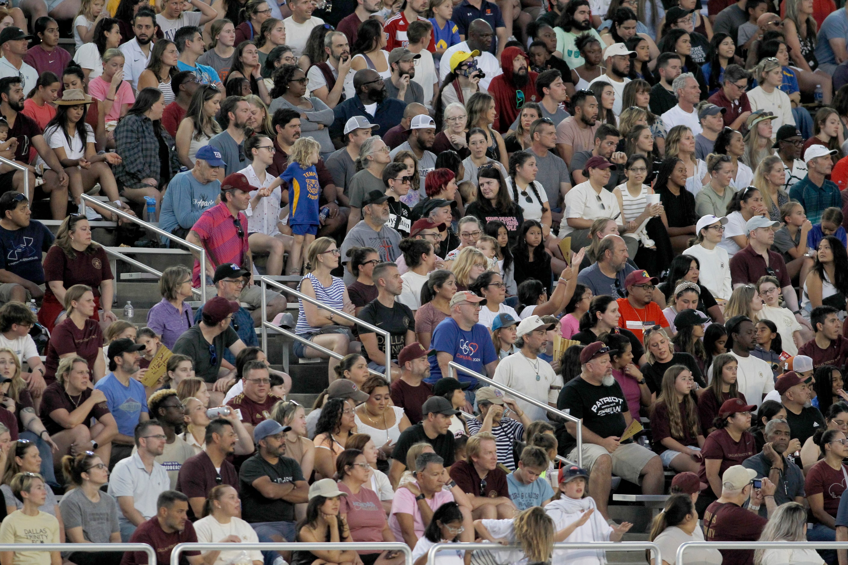 A large crowd was in attendance as Dallas Trinity FC hosted DC Power FC in their season...